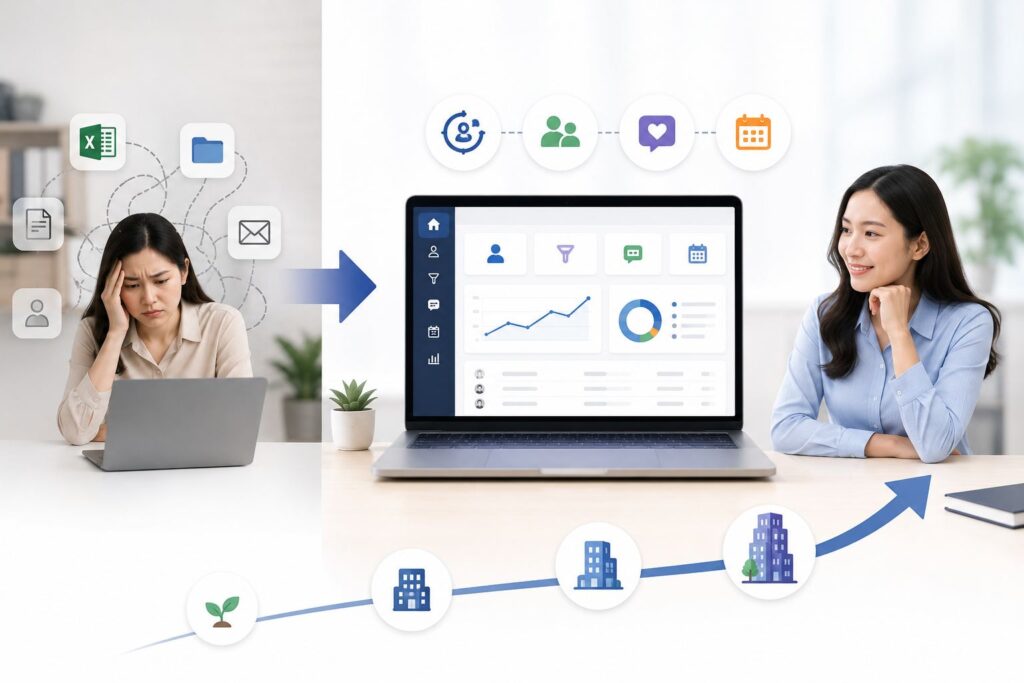 Mini CRM cho giáo dục