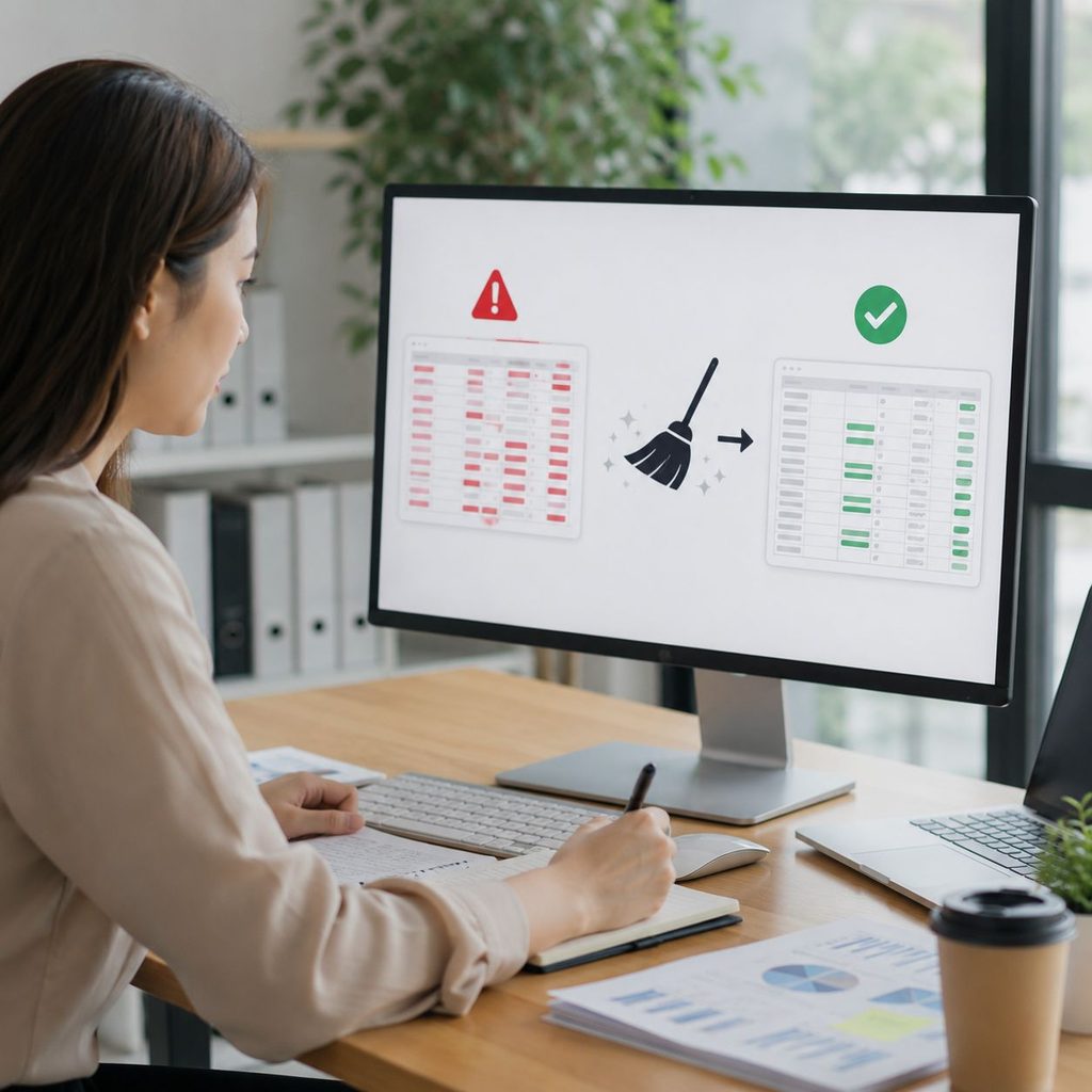 Chuẩn bị dữ liệu trước khi dùng CRM ; Prepare Your Data Before Using CRM