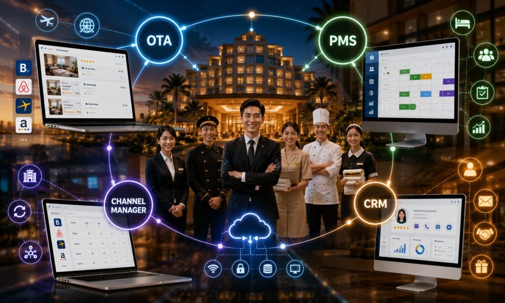Khách sạn thời đại OTA
