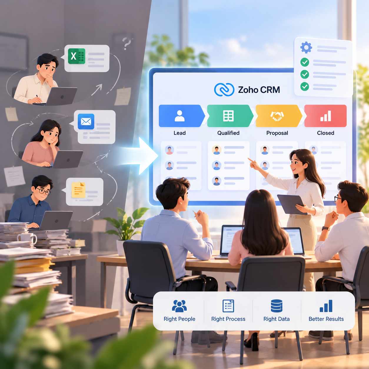 Kiến trúc hệ thống CRM