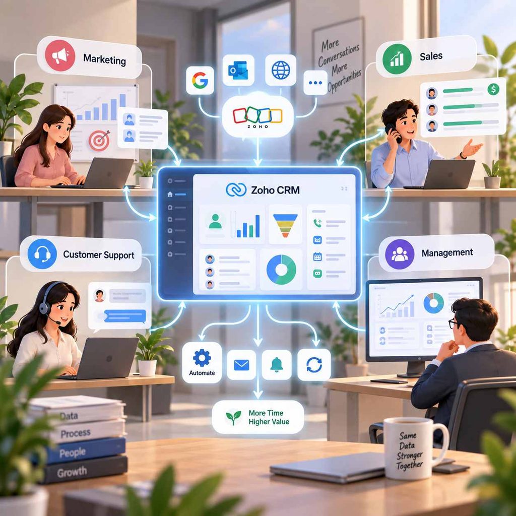 Kiến trúc hệ thống CRM