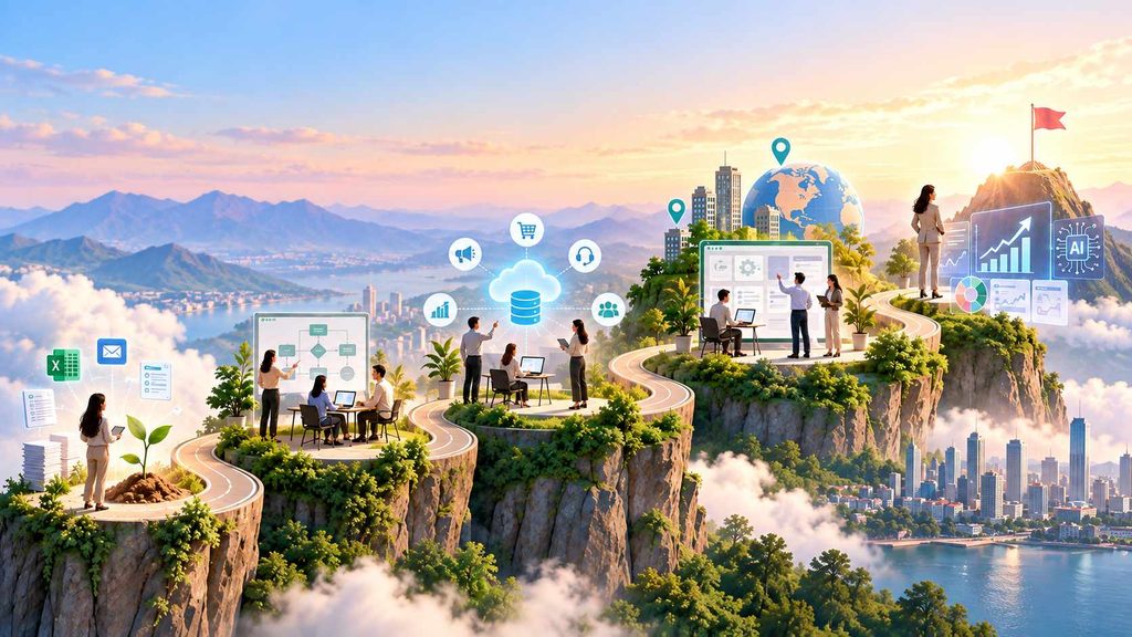 Kiến trúc hệ thống CRM