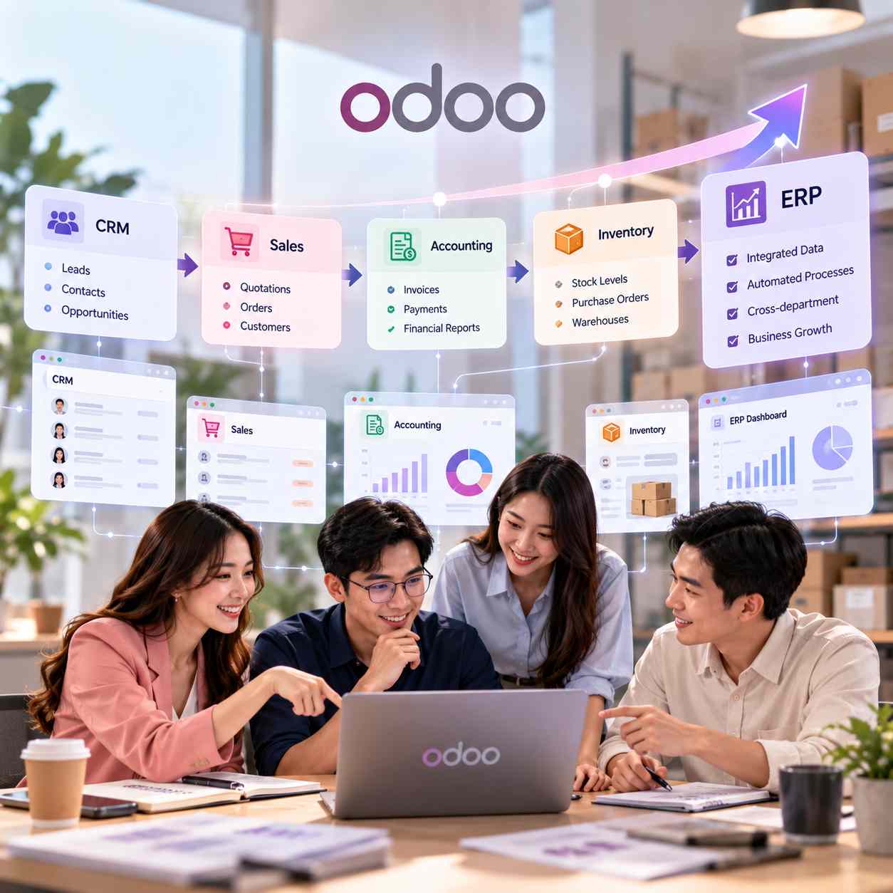 Từ CRM đến ERP