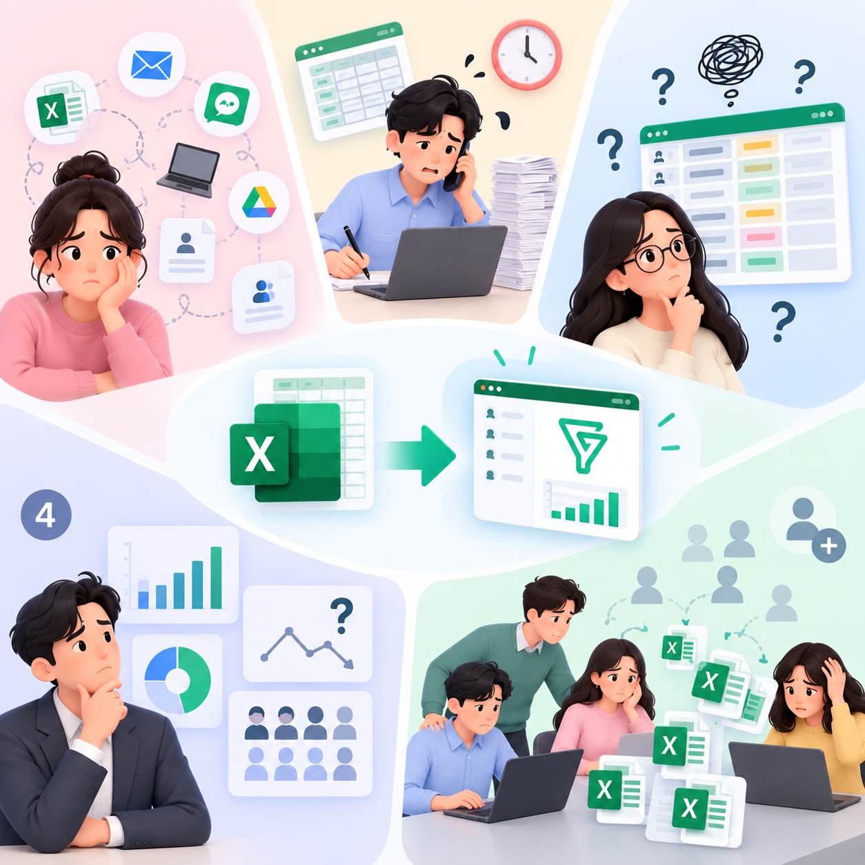 Từ Excel lên CRM