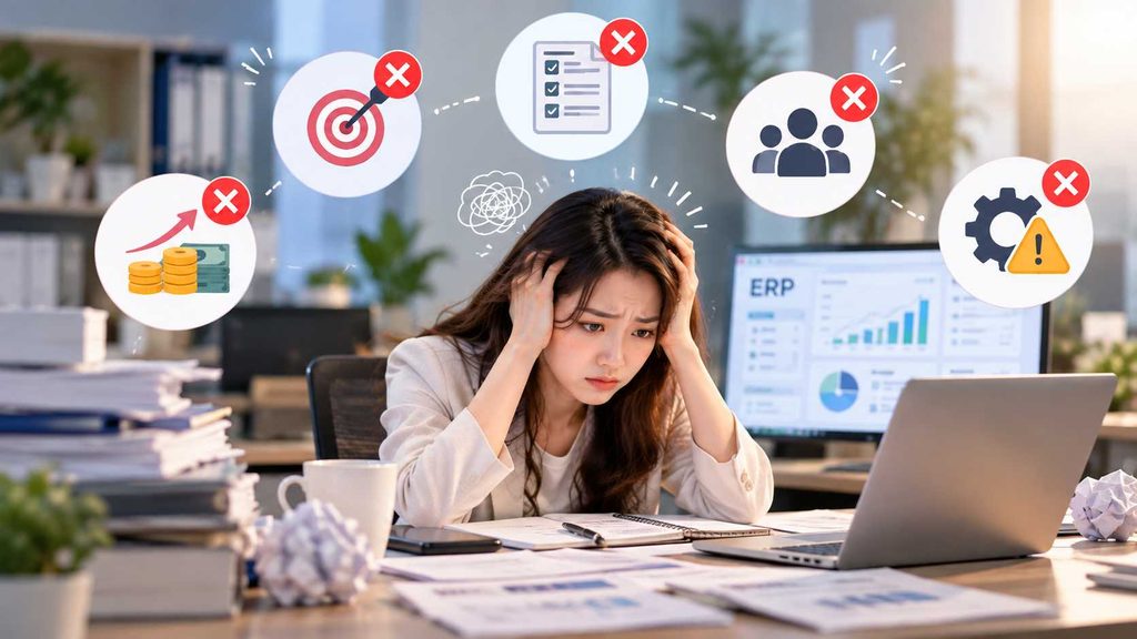 sai lầm triển khai ERP